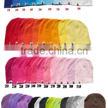 2016 Popular Combed Knit Cotton Baby Caps and Hats Beanies Kids Hats M6033107 photo-2
