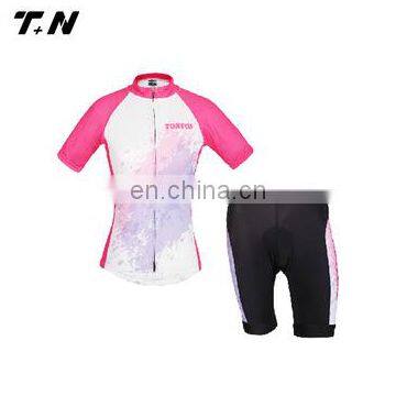 Sublimation printing quick dry cycling jersey