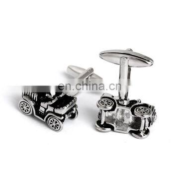 Mini Tractor Men Shirt Brand Cufflinks photo-4