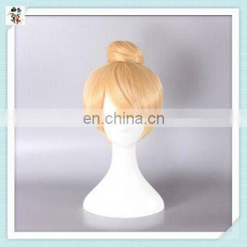 New Anime Tinker Bell Blonde Golden Hair Cosplay Wigs HPC-0008