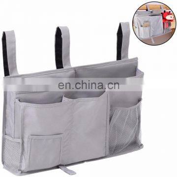 Bedside Organizer Stroller bag Hanging Storage Bag Holder with 8 Pockets