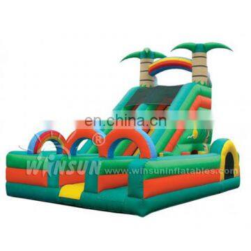 Inflatable air bouncer games ocean theme trampoline park