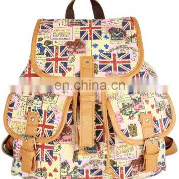 Wholesale Unisex Canvas Sports Travelling Backpack Bag photo-6