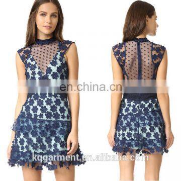 Fashion lady sexy lace one piece women dresses, stylish summer sexy ladies one piece xxxl size latest design peplum dress