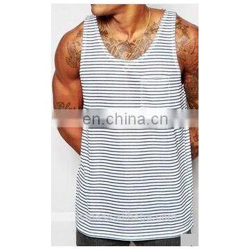 gym Singlet - Bodybuilding Gym Singlet/ Stringer Vests/ Plain cotton gym tank tops mens