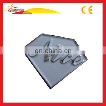 New Fashion Design Blank Metal Pin Badge