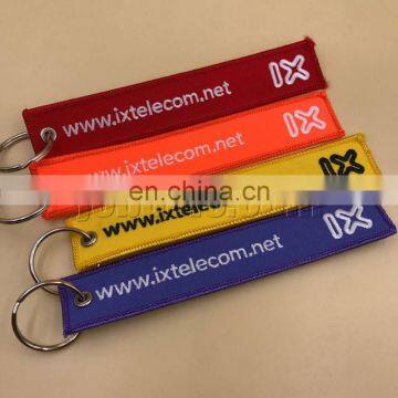 Custom Design Embroidered Keychain/key Chain/keyring Key Ring photo-4