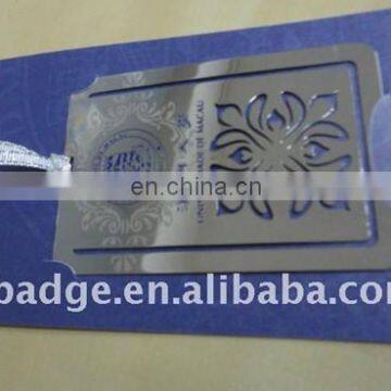 Manufacture Personalized Metal Etched Brass Customized Paper Bookmark