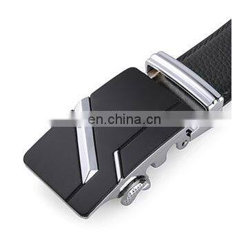 Custom metal belt buckle for leather