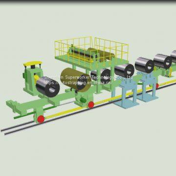 Industrial Automatic Coil Packing Line For Non Ferrous Metal Factories photo-2
