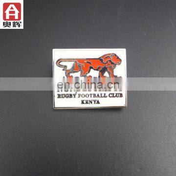 Zhongshan iron souvenir blank metal pin badge