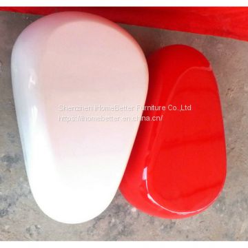 Fiberglass Pebble-shaped Stool Fiberglass Chair