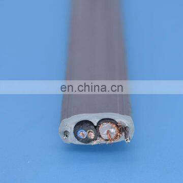 Elevator cctv camera cable with coax