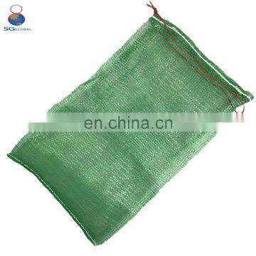 Raw material red plastic pp tubular potato mesh bag