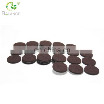 Self adhesive circles felt pads for furniture felt foot pads with strong adhesive