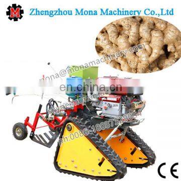 Farm Using Movable Diesel and Hydraulic System Ginger Combine Harvester/Peanut Harvesting Machine