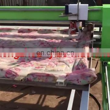 Long arm sewing machine moving bedding computer control quilting machine