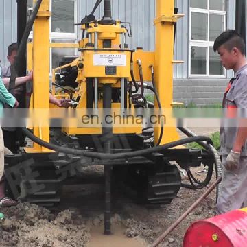 small water well drilling rig/Track type water well drilling machine/portable geotechnical drilling rig