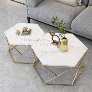 Wholesale Restaurant Furniture Calacutta White Table Top photo-2