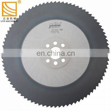 Wear resistance high speed steel saw blades for metal