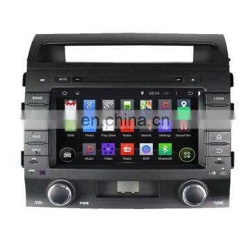 Android 5.1.1 system 8 Inches Car Multimedia with GPS Navigation for Toyota Land Cruiser2008-2012