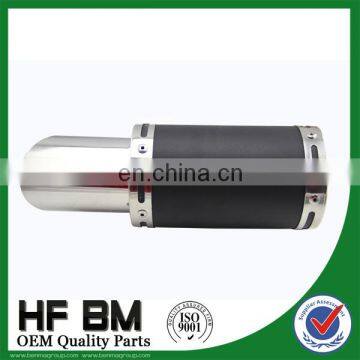 wholesale stainless steel gy6 exhaust, gy6 150cc exhaust muffler motorcycle