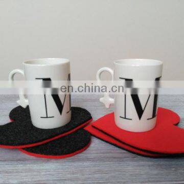 Felt Double Colors Drink Coasters in 4mm Thick photo-5