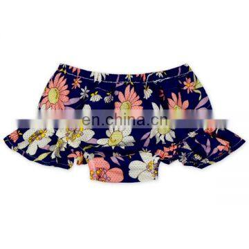 Infant Pink Floral Nappy Cover Boomer Girl Picture Toddler Shorts