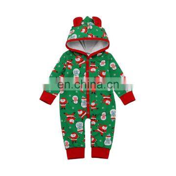 RTS Pullover Hoodie Jumpsuit Christmas Onesie Baby Bodysuits photo-3