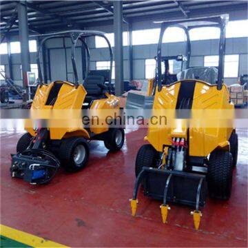 HYSOON Hy200 Mini Garden Tractor Loader With Hydraulic Hammer photo-6