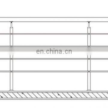 Balustrade Handrail Solid Support Bar Stainless Steel Male to Femail Tube Connector photo-6