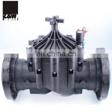 Irrigation Solenoid Valve 4in. Water Flow Sensor Control 400P With Flange Electric Magnetic Latching Glass Fiber Nylon Reinforce photo-2