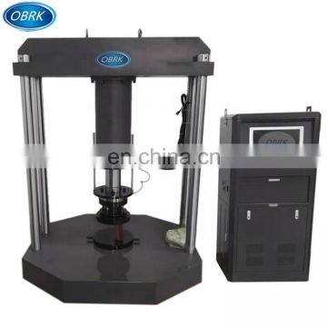 Universal manhole cover testing machine usage hydraulic servo load cell manhole cover compression testing