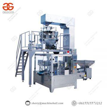 Plastic Bags Weighing Packing Machine Red Date Nuts Packaging Machine