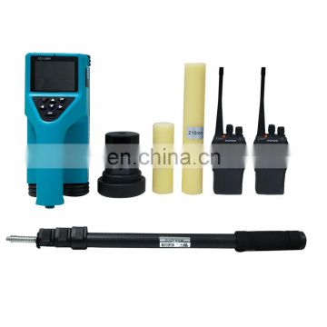 Portable hardness concrete thickness tester gauge