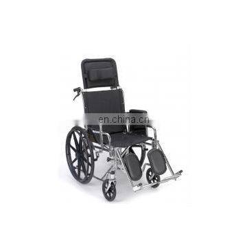 2020 High Quality Folding Commode Wheelchair With Headrest