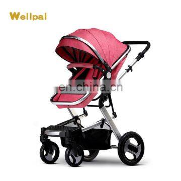 high quality foldable baby carriage / high landscape mother 3 in 1 china baby stroller