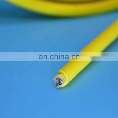 ROV neutrally buoyant umbilical tether cable