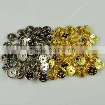 Gold & Silver Colour Pin Backs Lapel Pin Butterfly Clasp Pinback Clutch Clasp