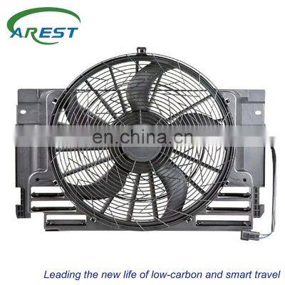 Auto AC A/C Condenser Cooling Fan Assembly fit for B MW X5 E53 64546919051 64506908124 64546921381 64546921940