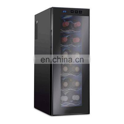 Honeyson 12 bottles Wine cooler fridge refrigerator cellar For amazon,ready to ship