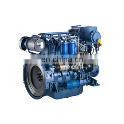 Water cooling Weichai WP4 WP4C102-15 75KW small power marine engines