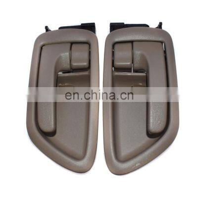 Free Shipping!Beige Inside Door Handle Left Right Pair For Toyota Tundra 69206-0C030-B0 New