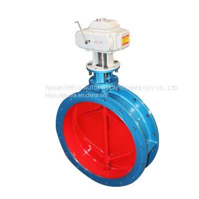 Flange Soft Sealing Electromechanical Valve Actuator Electric Rotary Butterfly Valve Actuator