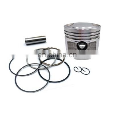 High performance original quality standard size 56.50mm diesel engine part CNC forged CG125 motorcycle piston ring kit set