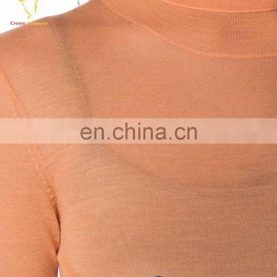 Трубач на шею. Модельный вязаный пуловер изCashmere photo-4