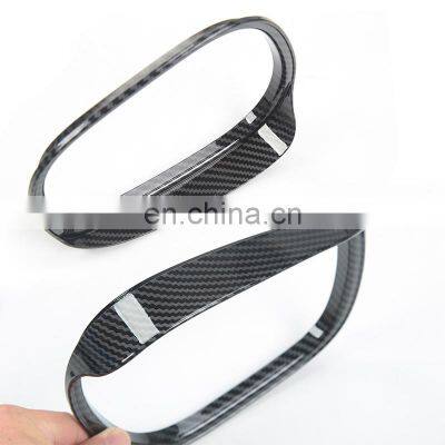 Custom Car Accessories Rearview Mirror Rain Eyebrows Rear View Mirror Rain Guard for Mustang Mach E photo-3