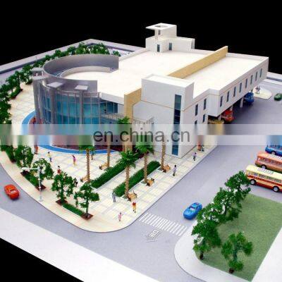 3d building model ho scale model making, architectural scale model