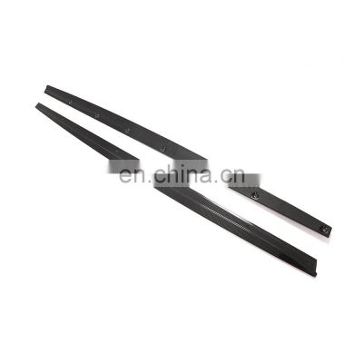 Carbon Fiber F80 M3 Side Skirts Extension Lip for BMW M3 Sedan 4-Door 14-19