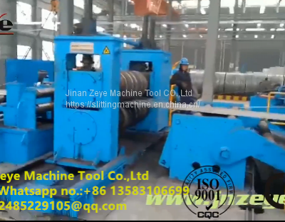 CNC Hot Rolled Steel Coil Slitting Line ZSL-14X1800 photo-3